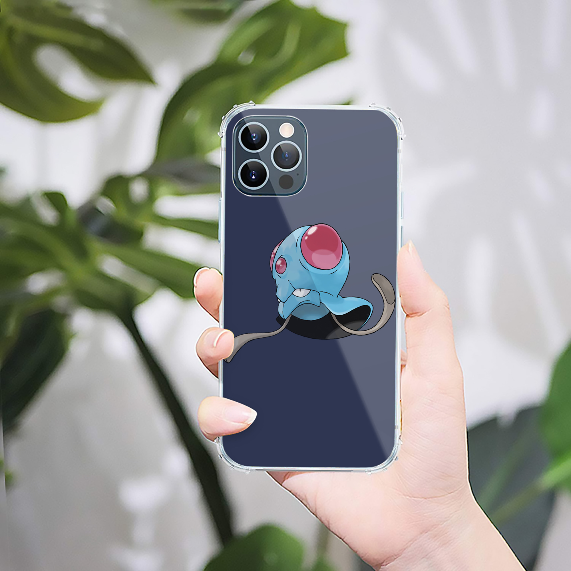 （画像用） ポケットモンスター Pokémon 【iPhone 12シリーズ対応】透明スマホケース（クリアソフトケース）